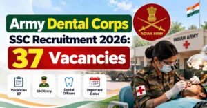 Army Dental Corps Recruitment